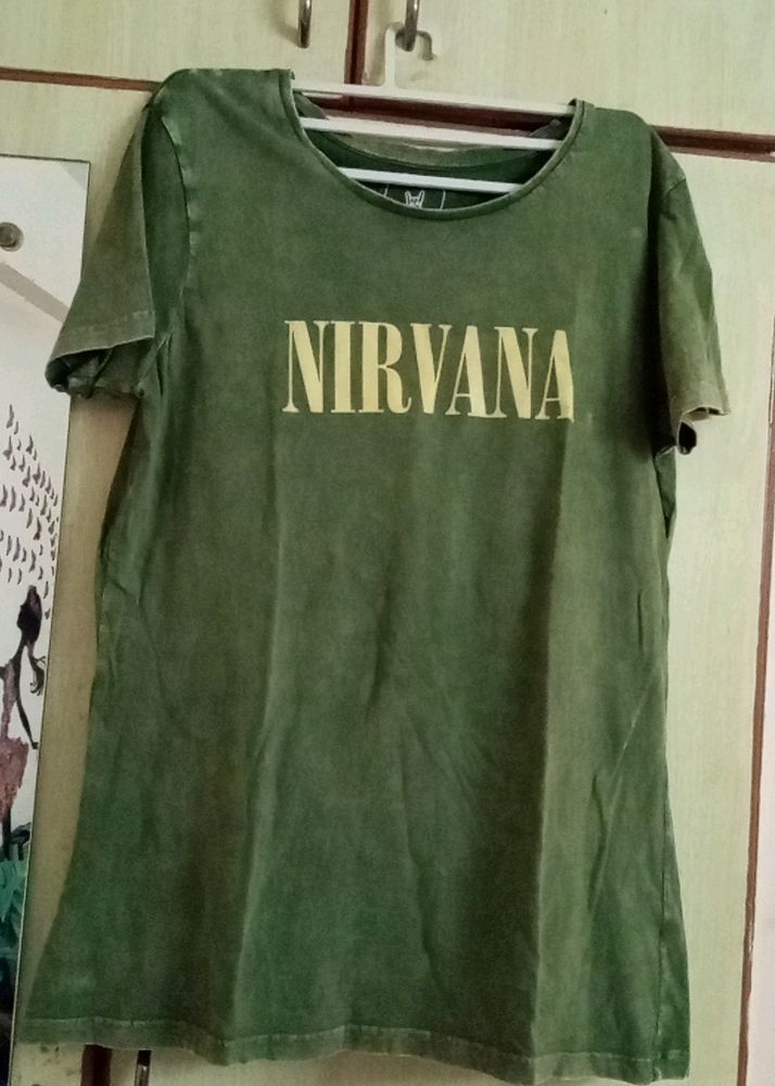 Green T Shirt XL Size