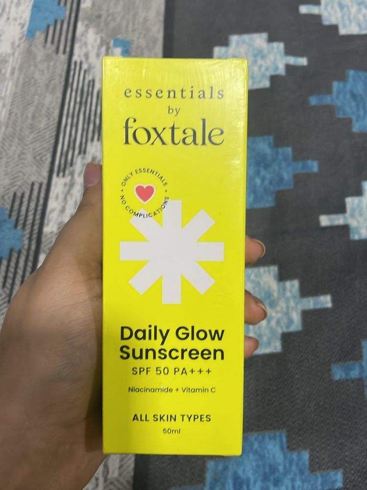 Brand New Foxtale Sunscreen