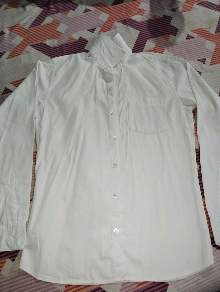 Men White Shirt