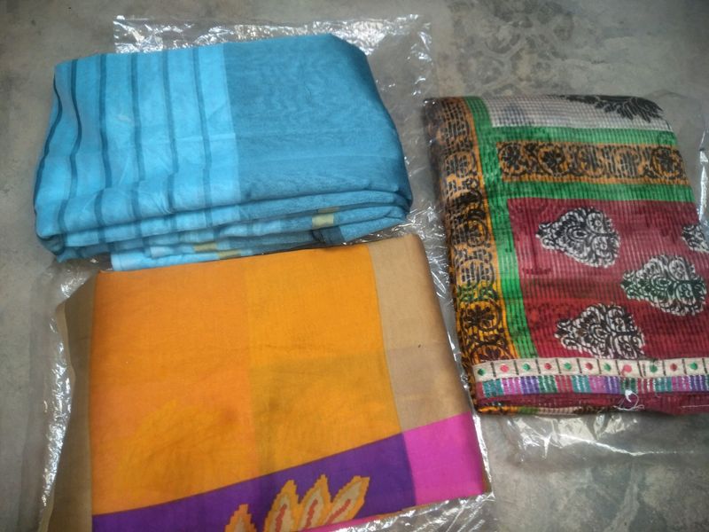 Combo 3 New Sarees