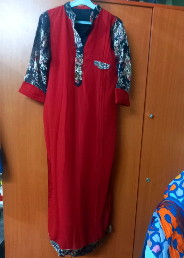 Red Kurti (XL size)