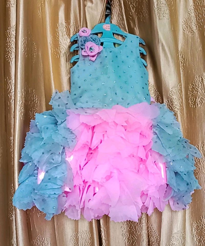 Baby Girl Party Wear Dress