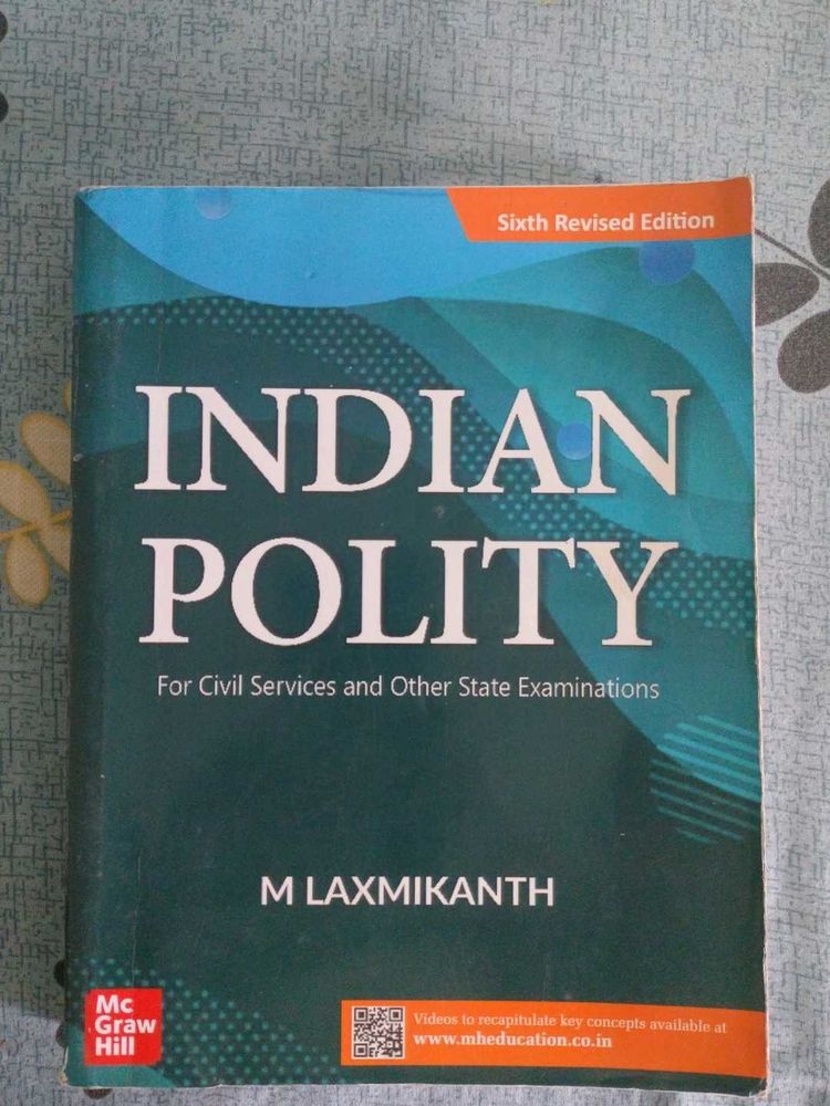 INDIAN POLITY BY M LAXMIKANT