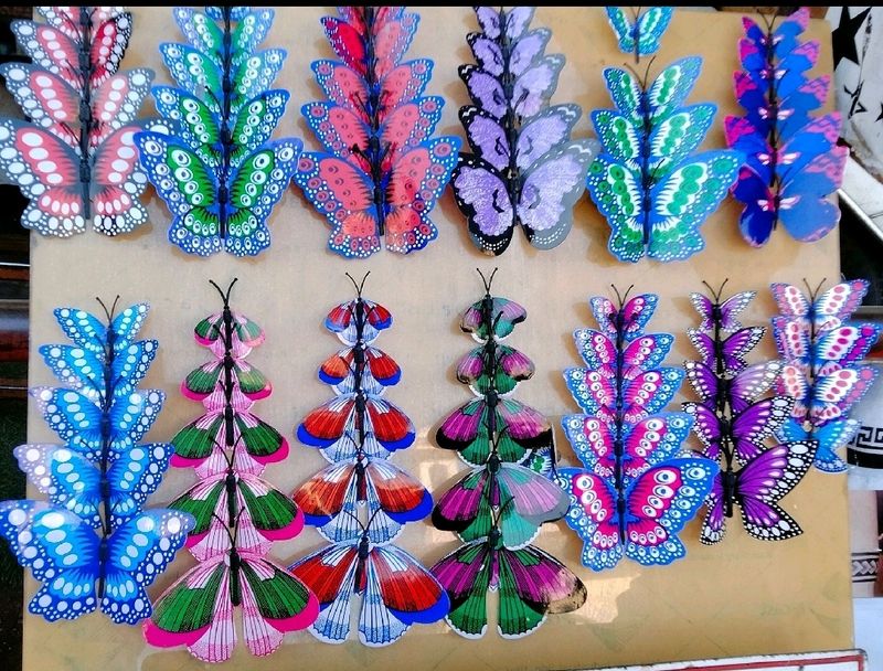 ✨Artificial Butterfly 🦋 Wall Docor Item