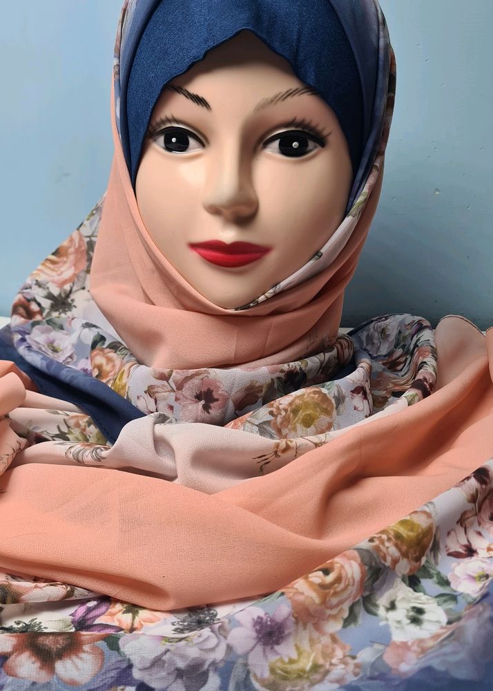 Floral Printed hijab