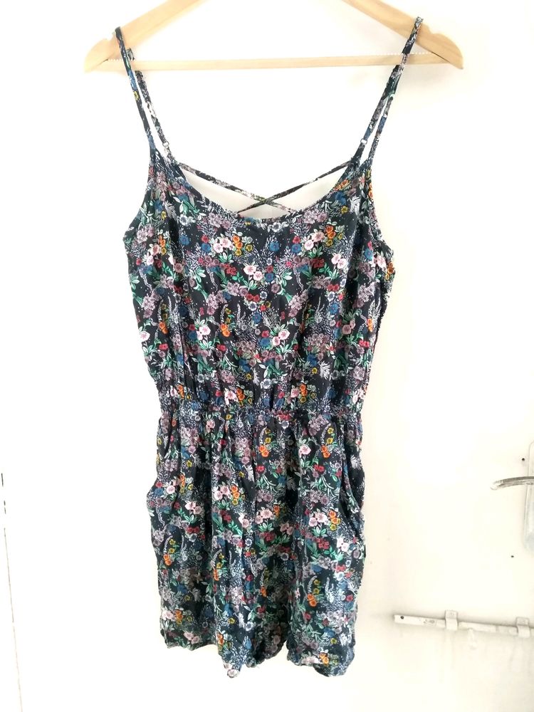 H&M BEAUTIFUL FLORAL JUMPSUIT