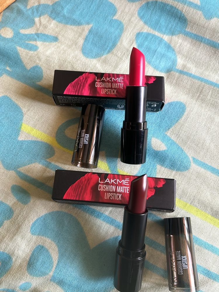 Lakme Cushion Matte Lipstick