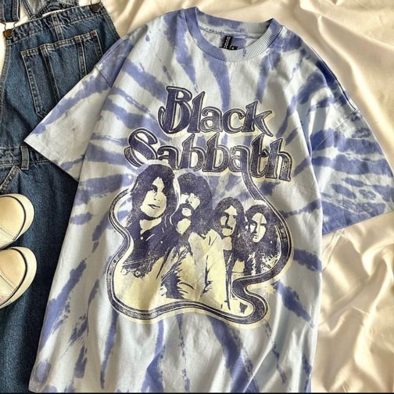 H&M Oversized Black Sabbath Tee