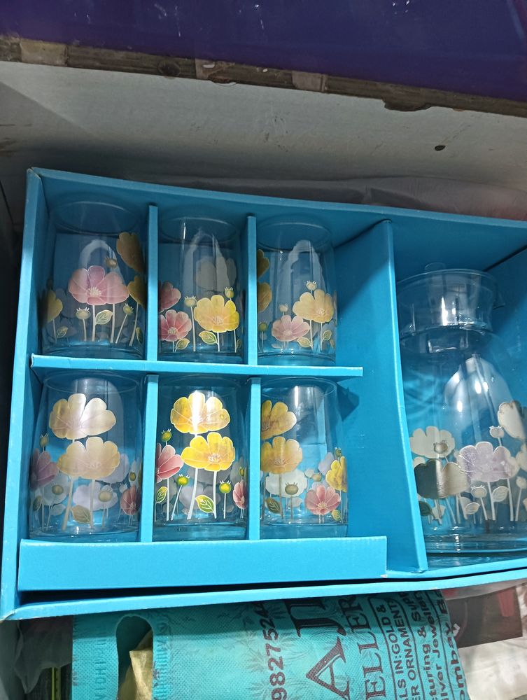 Glass Jug Set