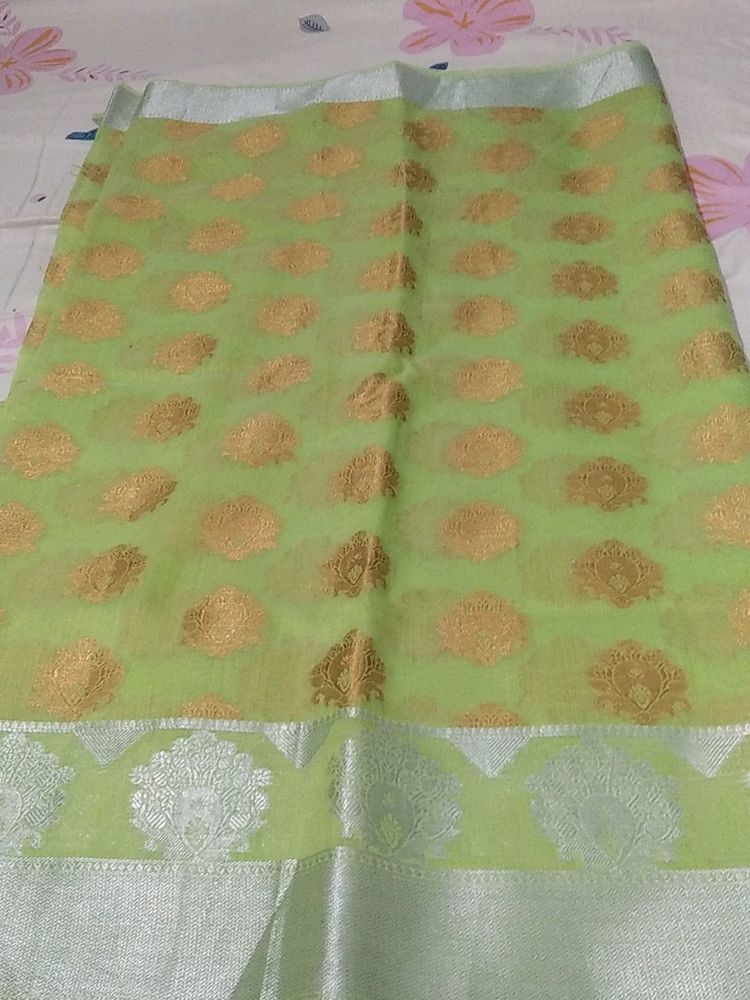 Chanderi Cotton Saree