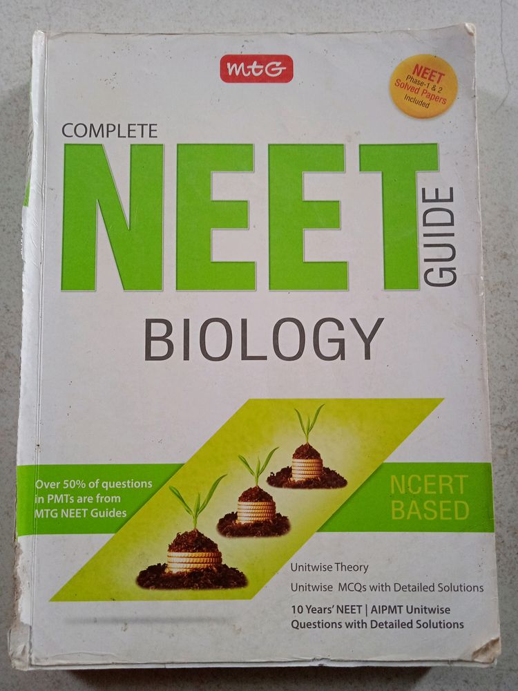 NEET Biology MCQ Book