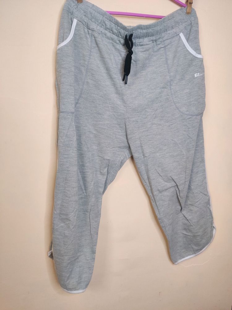 Iight Grey Ankle Length Pyjama Pant