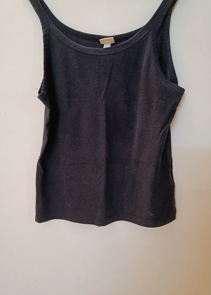 Black Tank Top, H&M