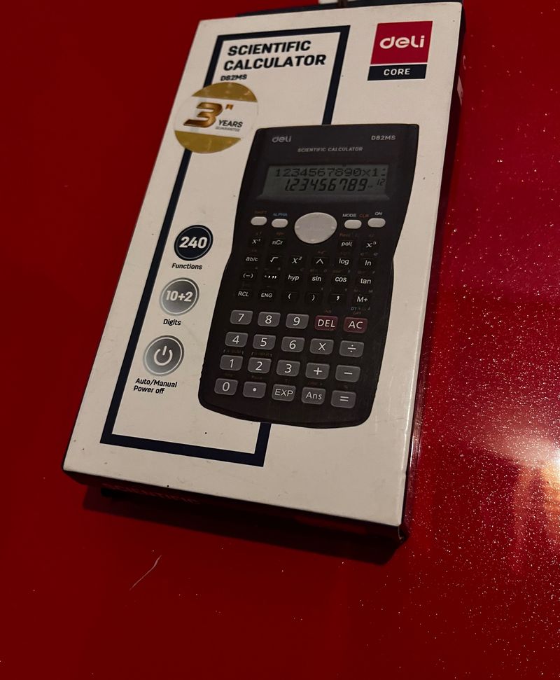 Deli D82MS Scientific Calculator