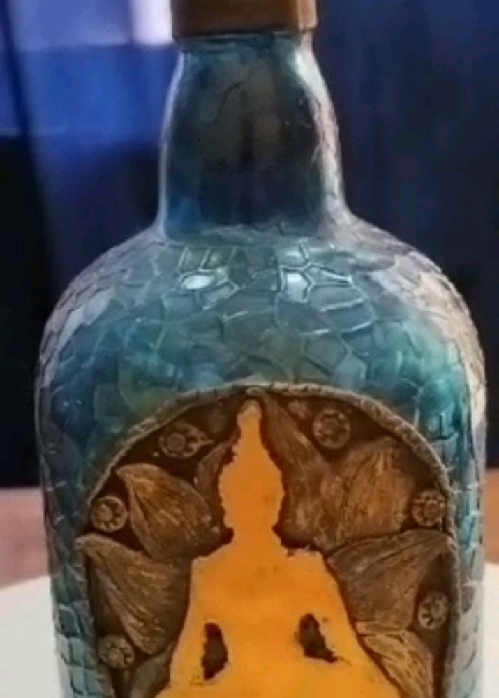 Bottle Art Decor Piece