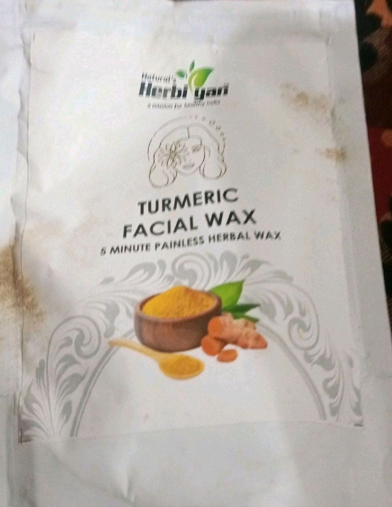 Easy And Painless Turmeric Face Wax