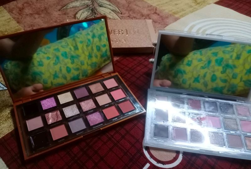 Combo Huda Beauty Rose Quartz Eyeshadow Palette