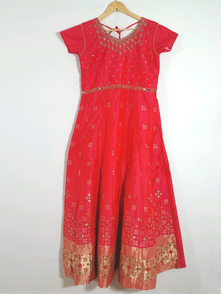 Pink Ethnic Gown