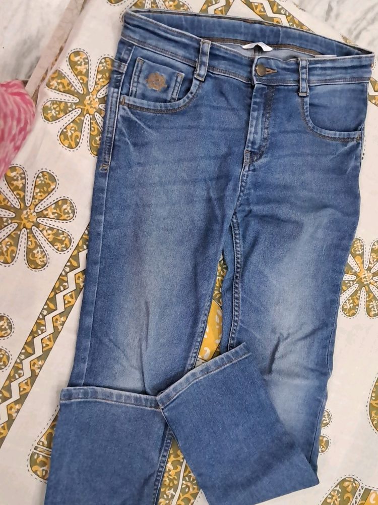 Blue Color Denim Jeans