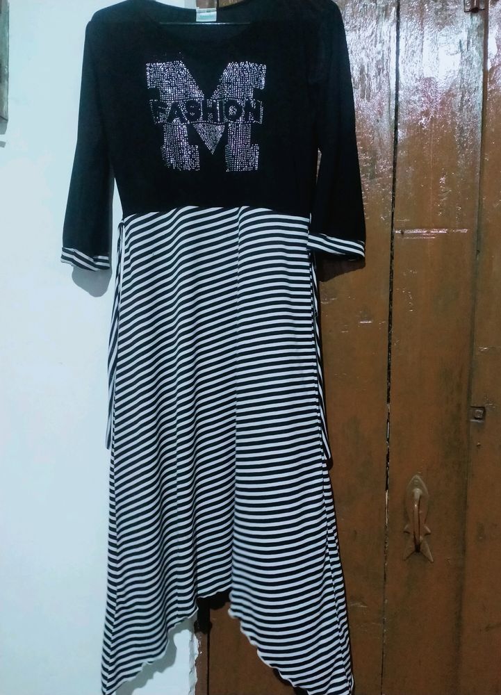 Zebra Print Dress For Women