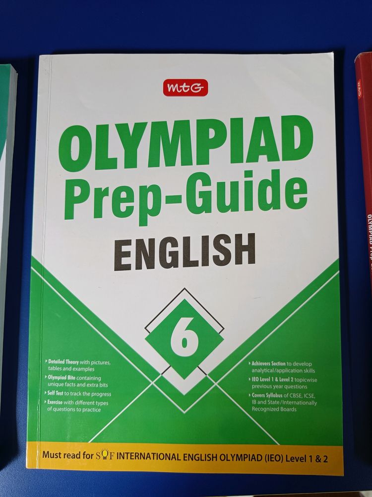 SOF OLYMPIAD ENGLISH PREP GUIDE For Class 6