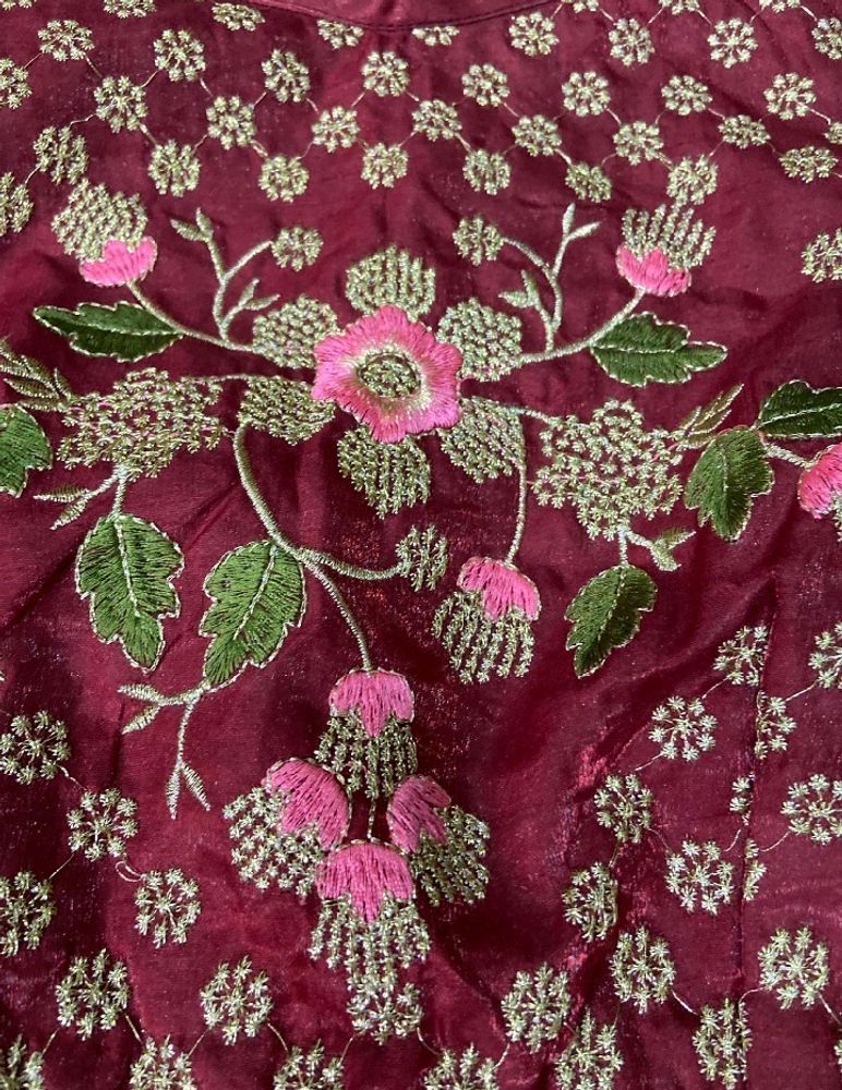 Hand embroidery Premium Blouse With Lehnga