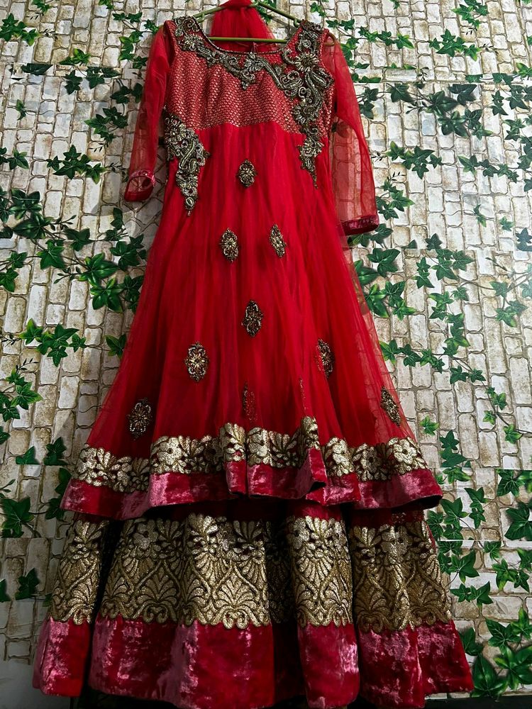 Beautiful😍Anarkali With Duptta