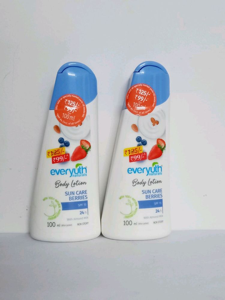 Everyuth Suncare Body Lotion 100ml 2Pack