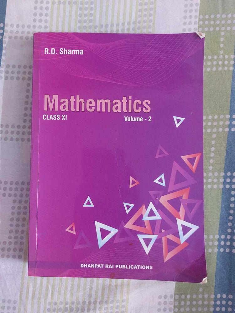 RD Sharma Class 11th Vol 2