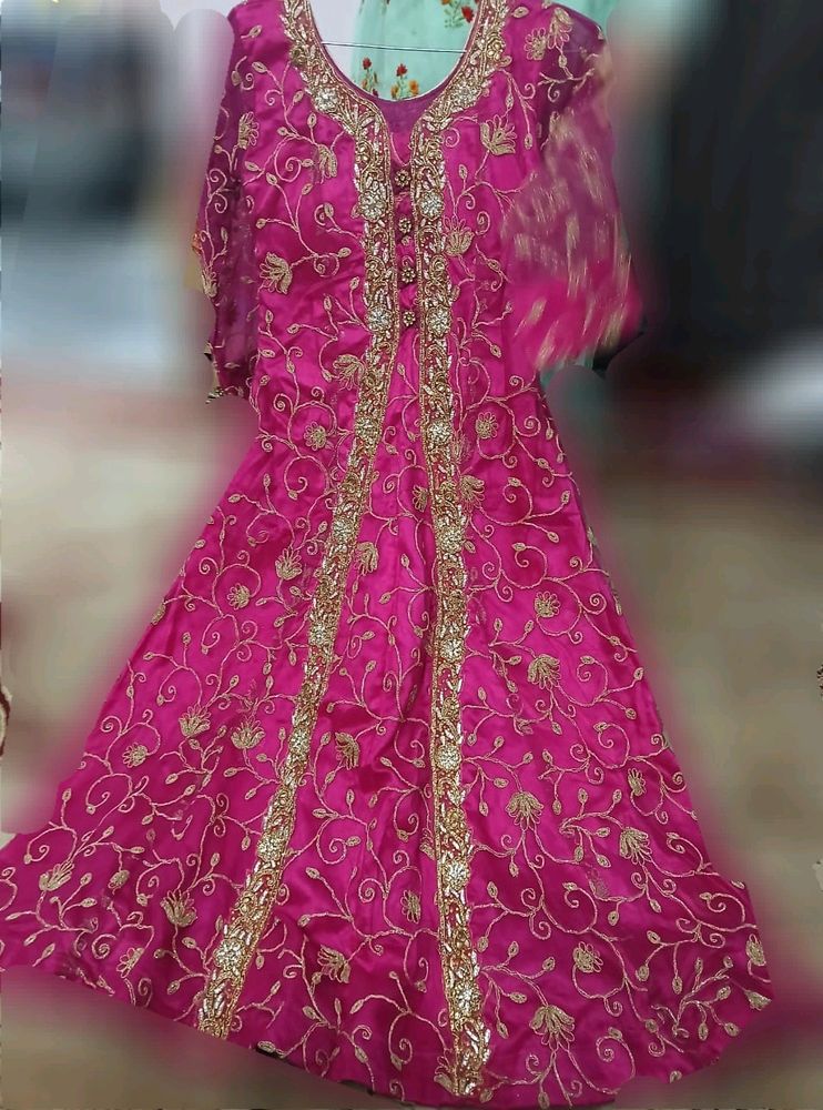 Rose Pink Beautiful Gown