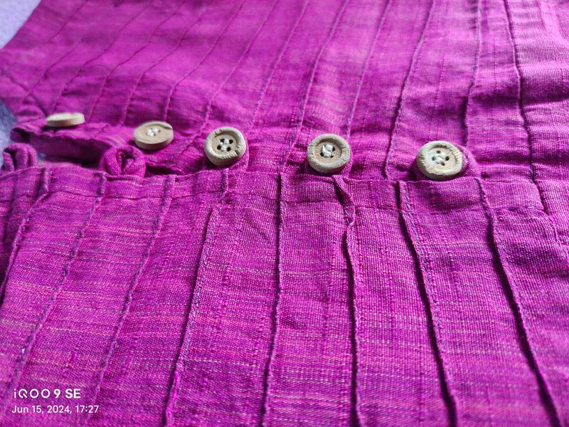 ☂️💜Purple Straight Kurti for Sale🔖