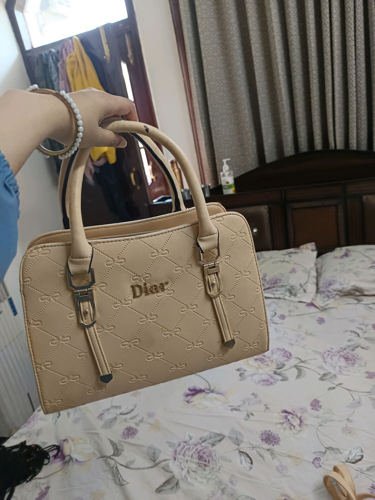 Beautiful Beige Bag