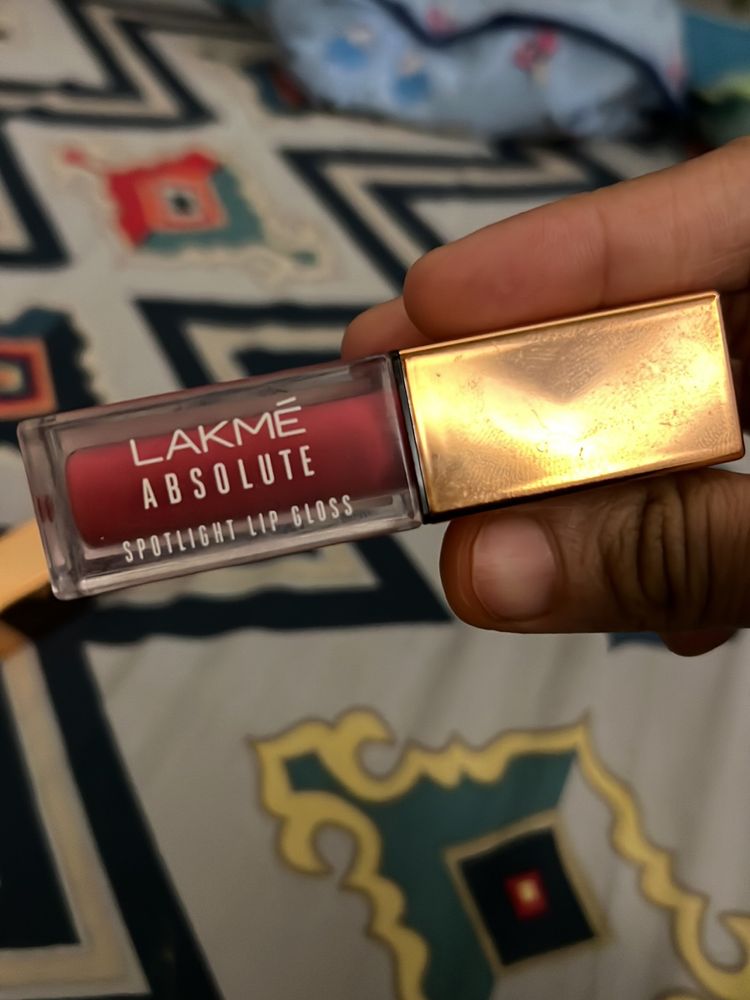 Lakme Absolute Dewy Pink + Very Berry + Rouge Taffy