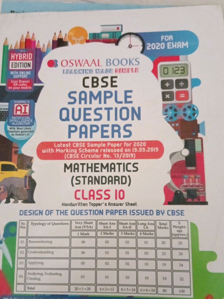 Oswal Maths Cbse