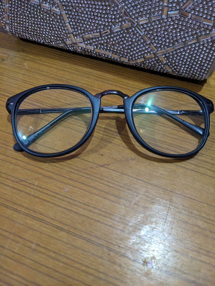 Specs With No Number - Blue Lense