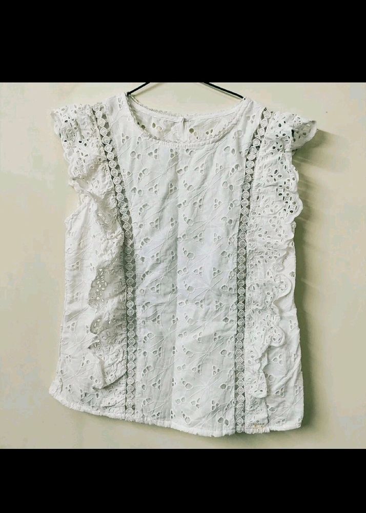 Chikankari Top