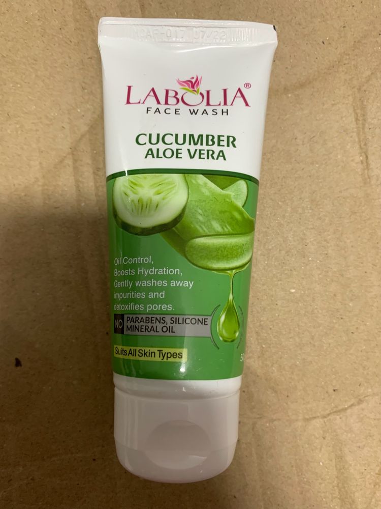 LABOLIA Face Wash Cucumber Aloe Vera