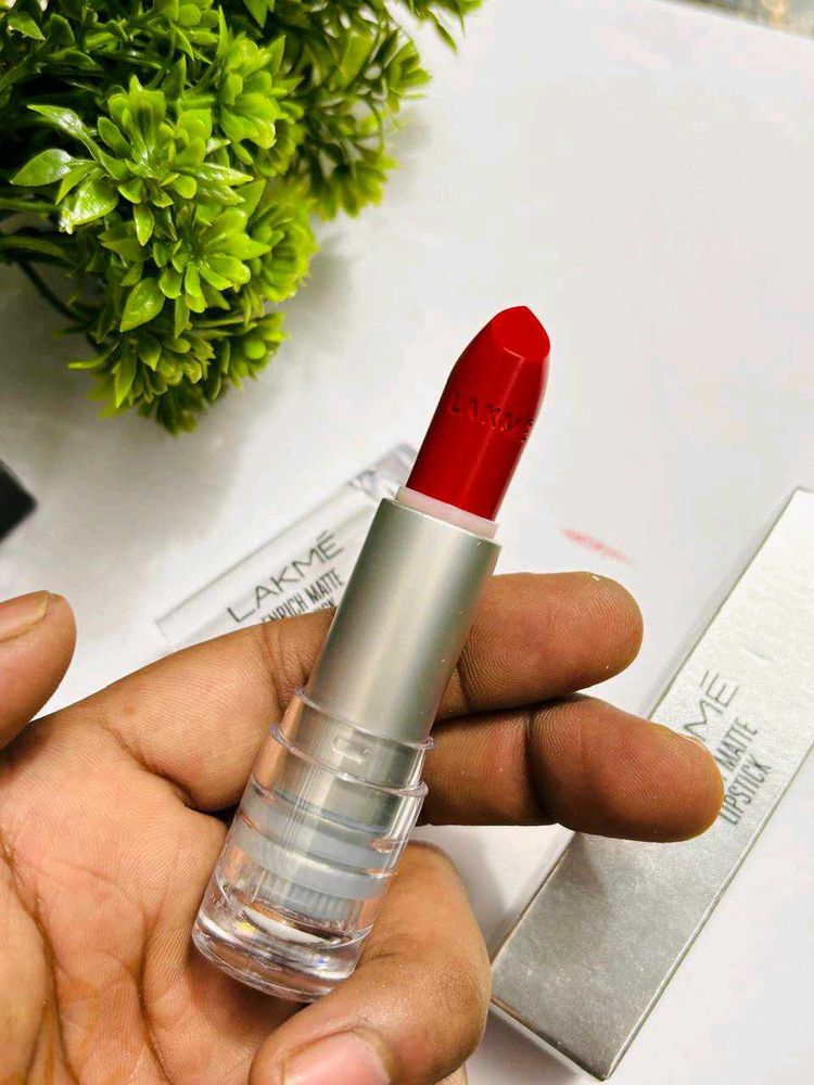 ORIGINAL LAKME ENRICH LIPSTICK RED COLOR