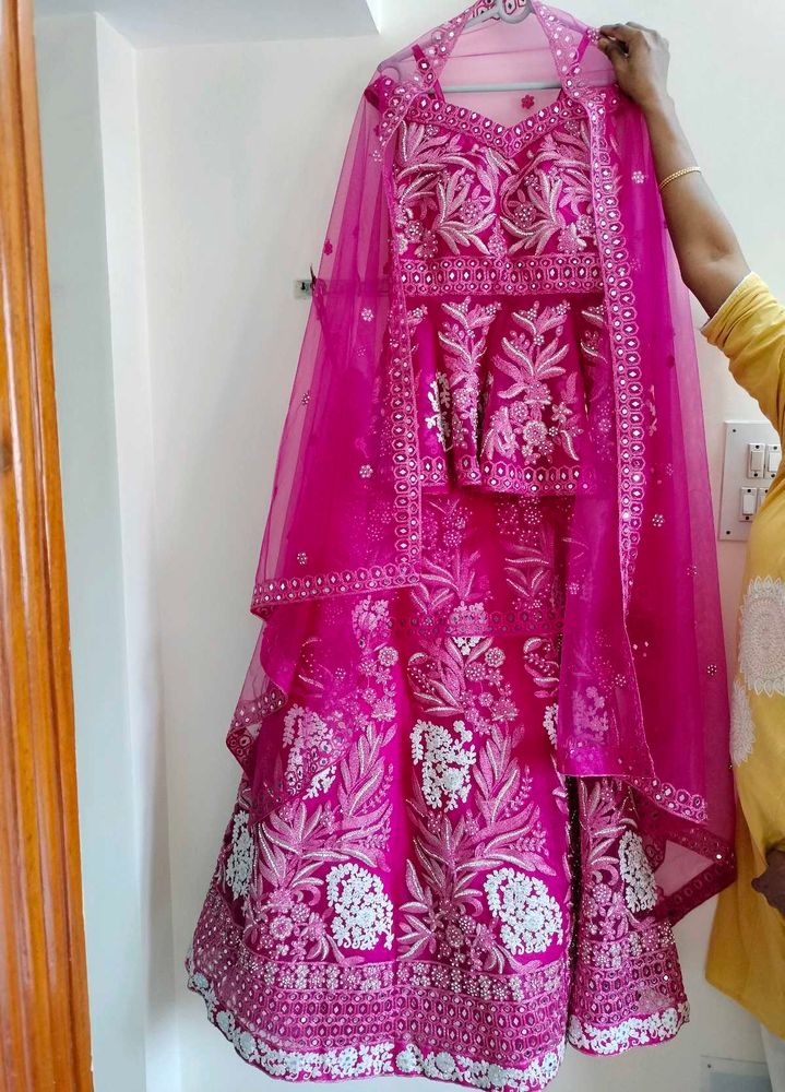 Pink Bridal Lehenga