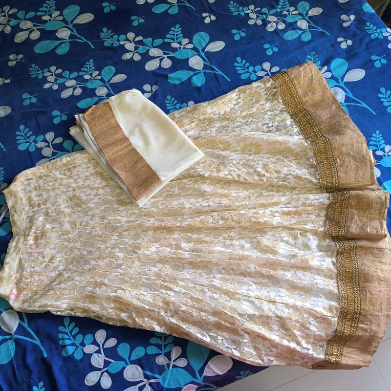 Ethnic Skirt With Dupatta