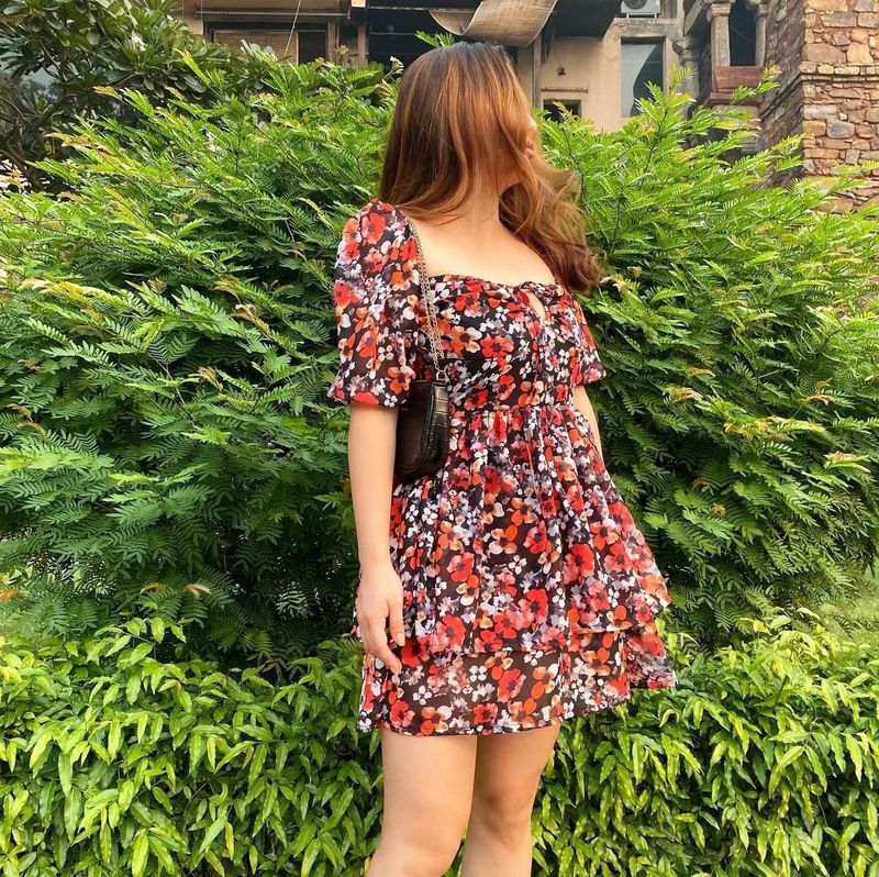 Floral Mini Dress