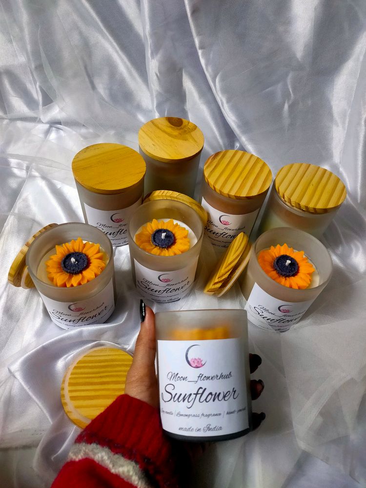 Sunflower In A Jar