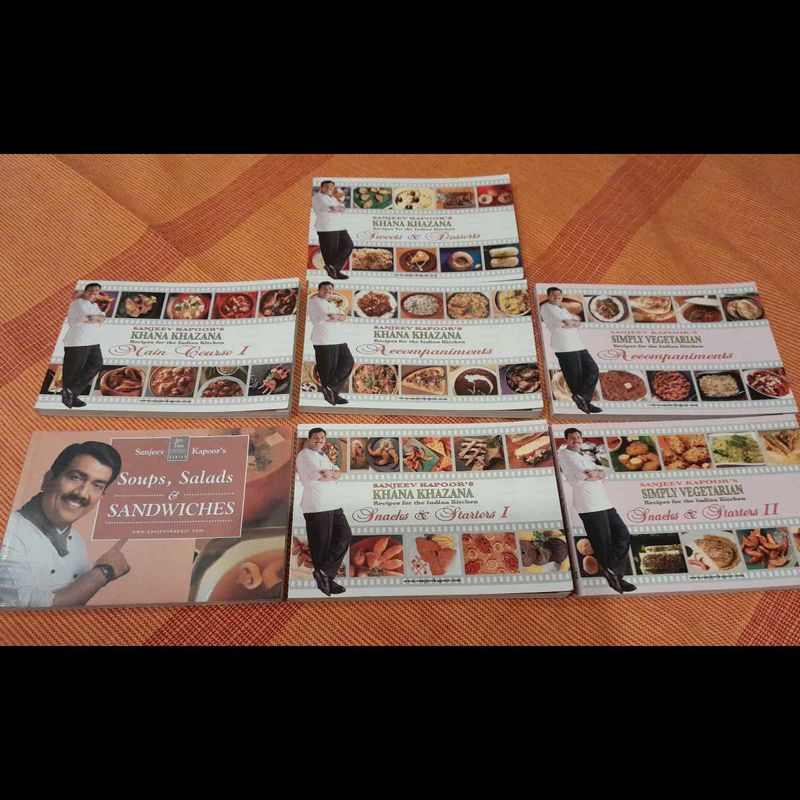 7 Sanjeev Kapoor Cook Book