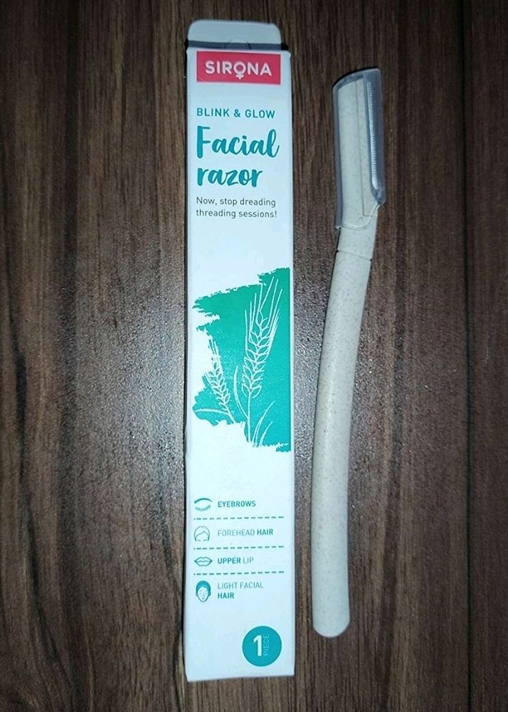 New Unused Sirona Facial Razor