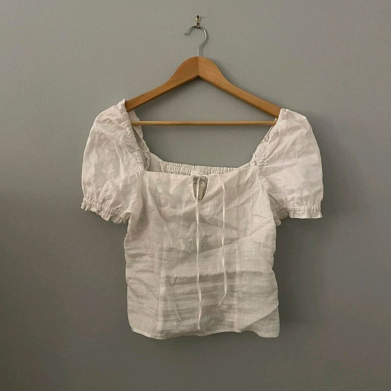 H&M Linen Top