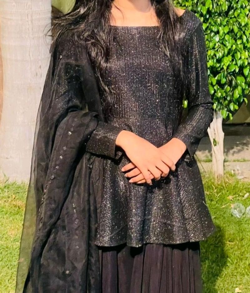 Black Skirt & Kurti