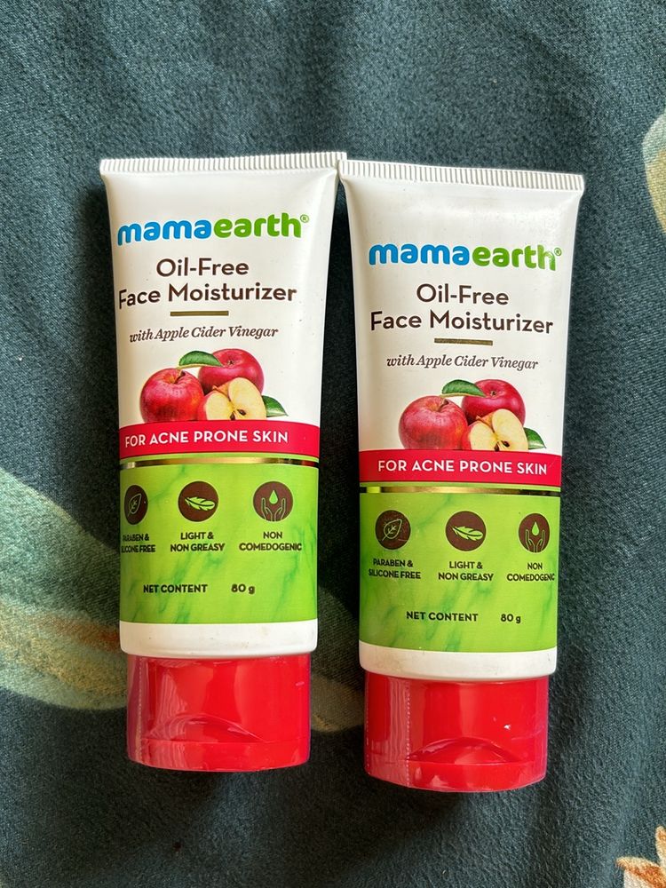 MAMAEARTH OIL FREE FACE MOISTURIZER PACK OF 2