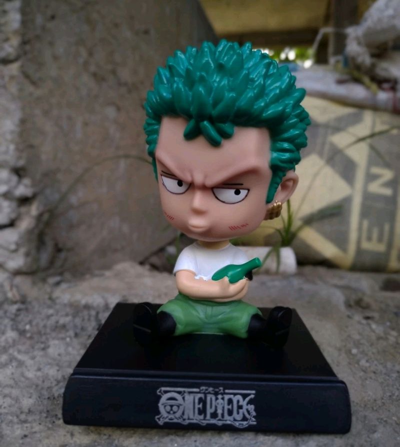 Zoro One Piece BOBBLEHEAD Action Figure Toy