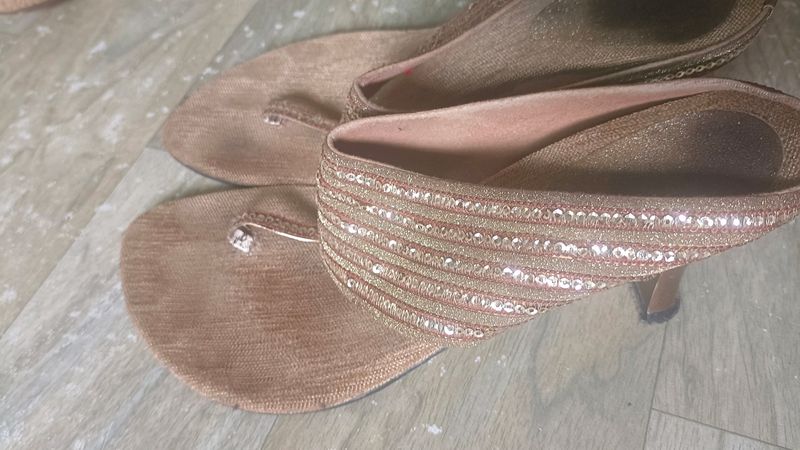 On Sale: Used Ethnic Flat Sandals