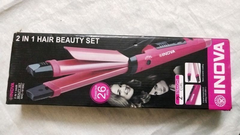 Inova 2 In 1 Hair Straightener